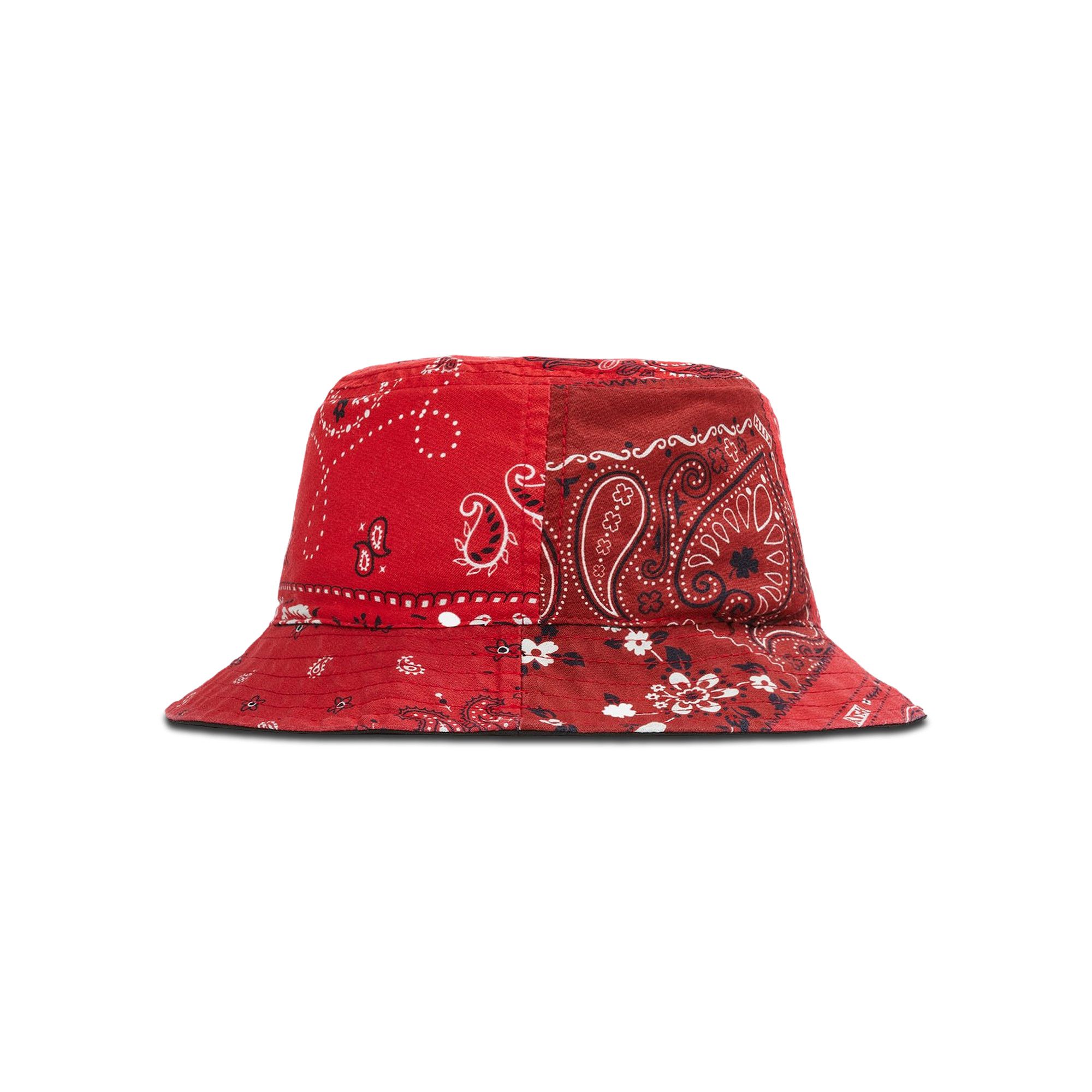 帽子 kith deconstructed bandana bucket hat Buy Kith Deconstructed Bandana Bucket Hat 'Red' - KH5910 110