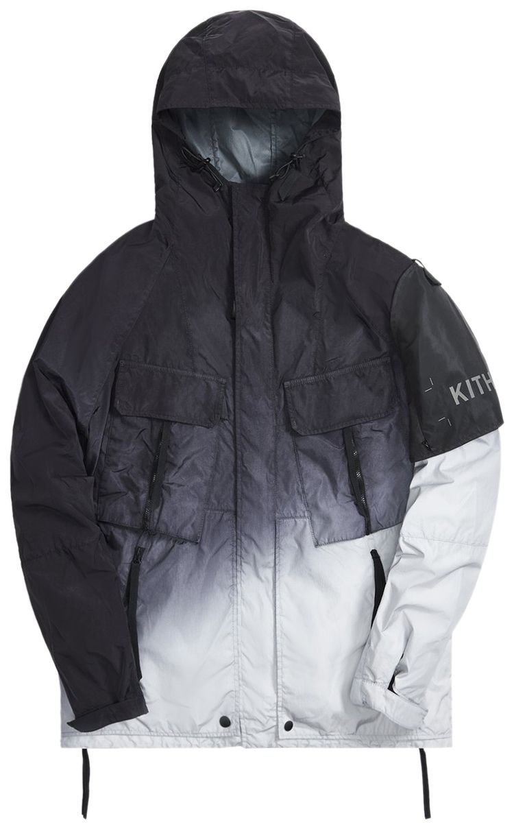 Kith For Nemen Dare 3L Dip Dye Jacket Iron Grey