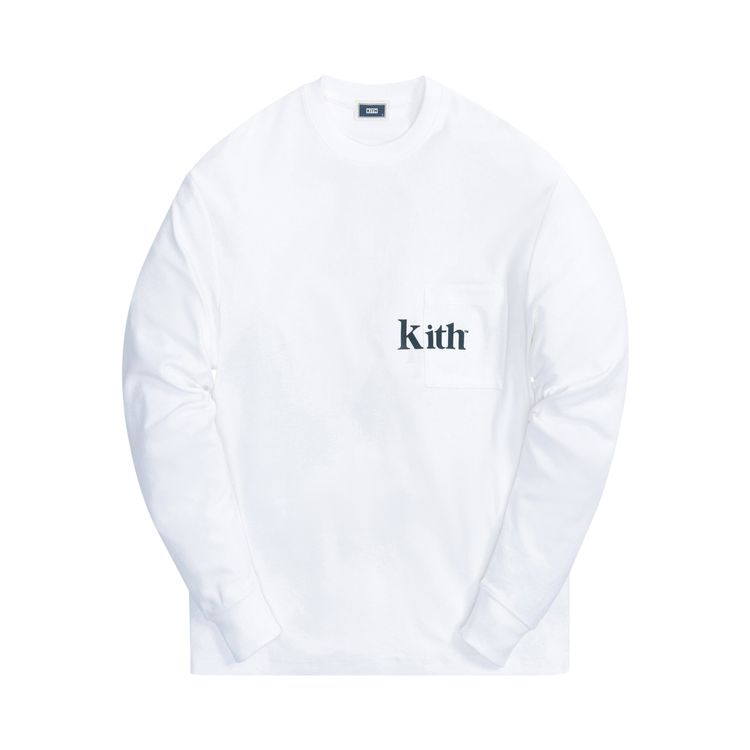 Kith Long Sleeve Quinn Tee White
