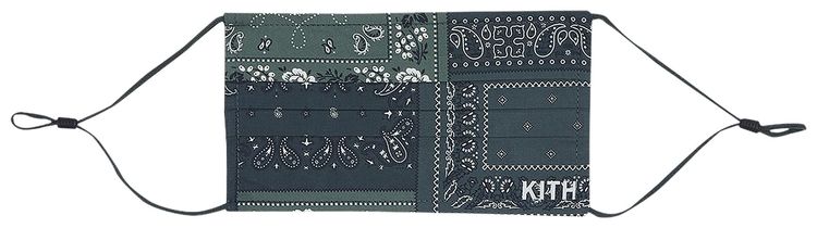 Kith Deconstructed Bandana Washable Face Mask Stadium