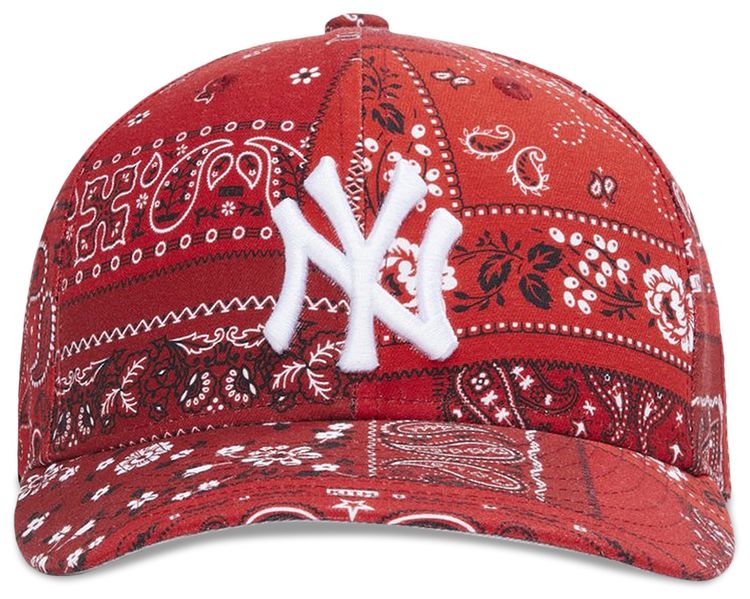 Kith For New Era Yankees Deconstructed Bandana Low Profile Pyre