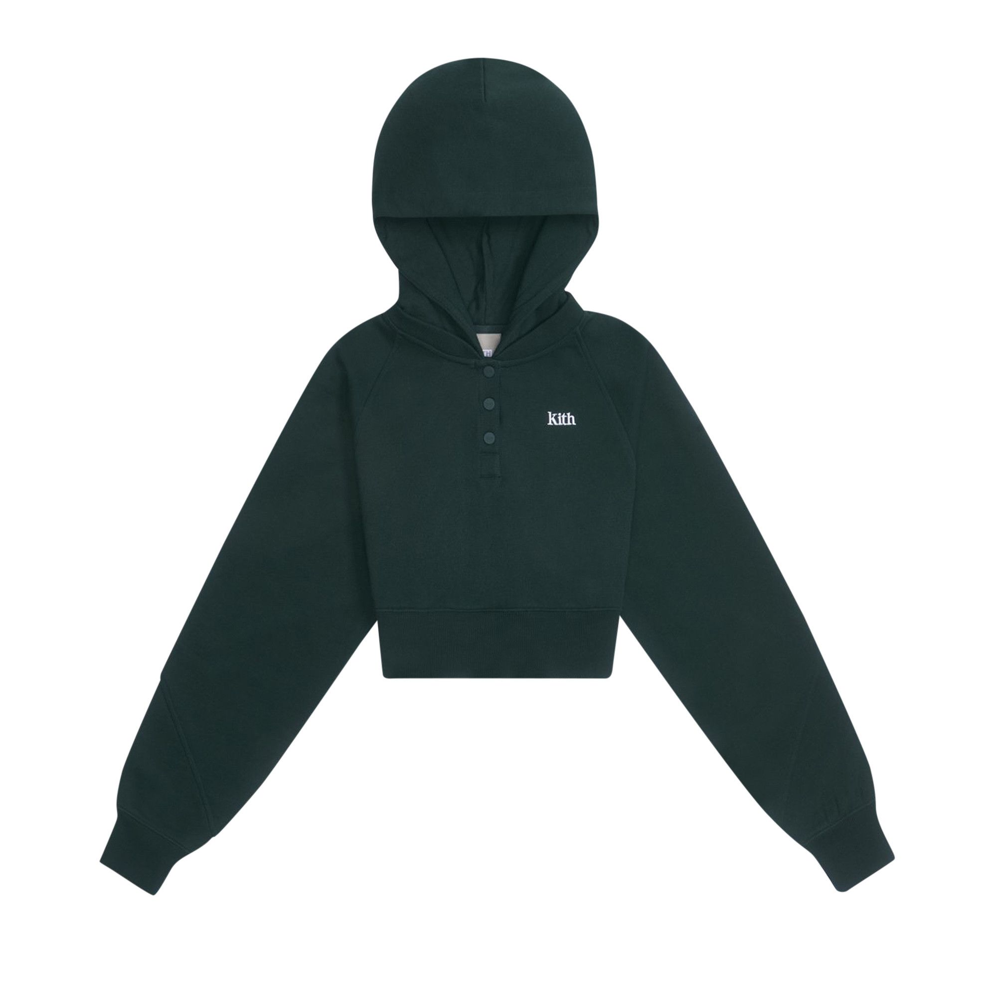 Buy Kith Women Hillside Henley Hoodie Stadium KHW2159 302 GOAT SA