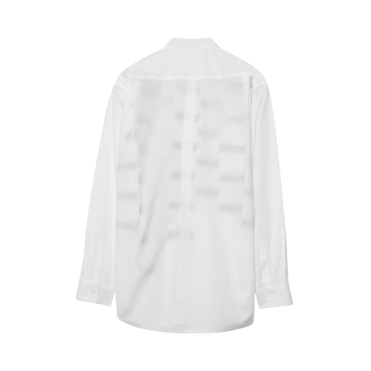 Comme des Garcons SHIRT Printed Shirt WhiteBlack