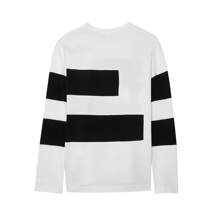 Comme des Garcons SHIRT Color Block T Shirt WhiteBlack