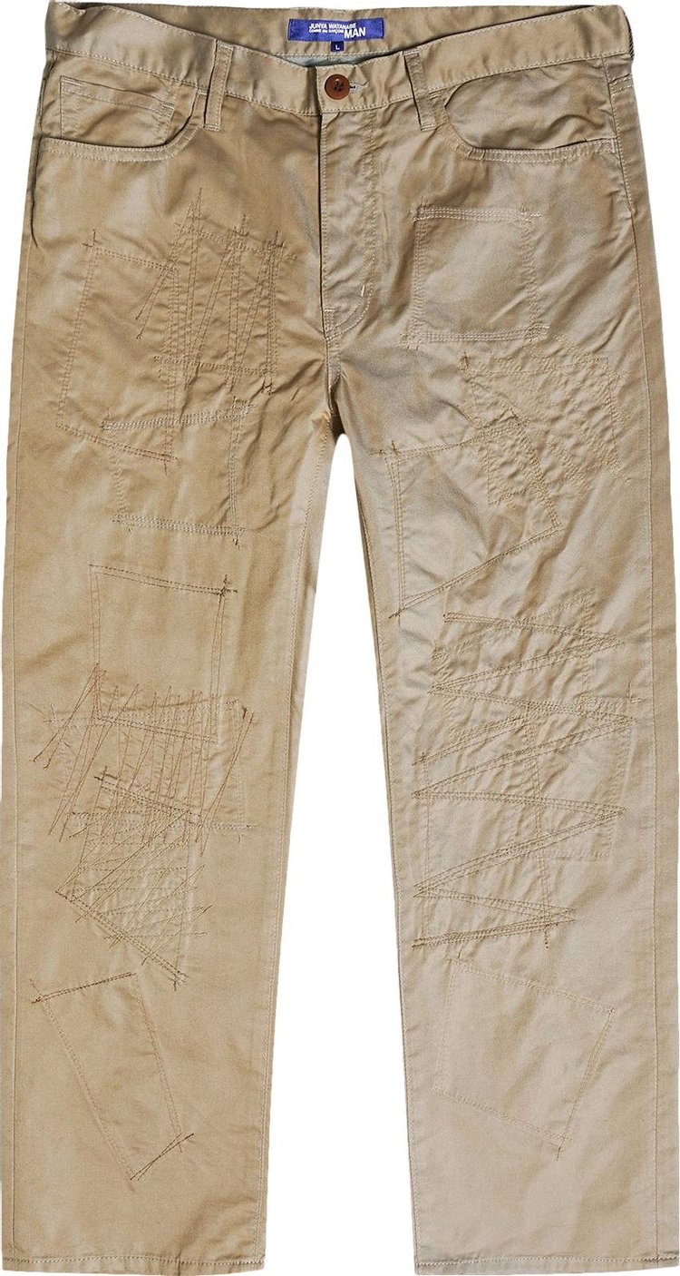 Junya Watanabe Reworked Tapered Slim Chino Beige