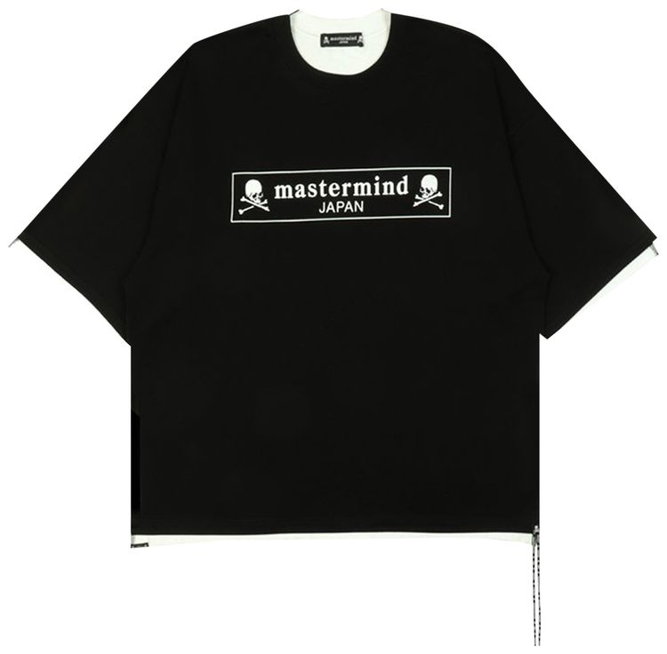 Mastermind Logo Print T Shirt Black
