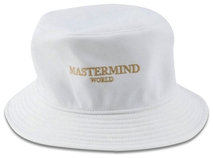 Mastermind World Logo Bucket Hat White