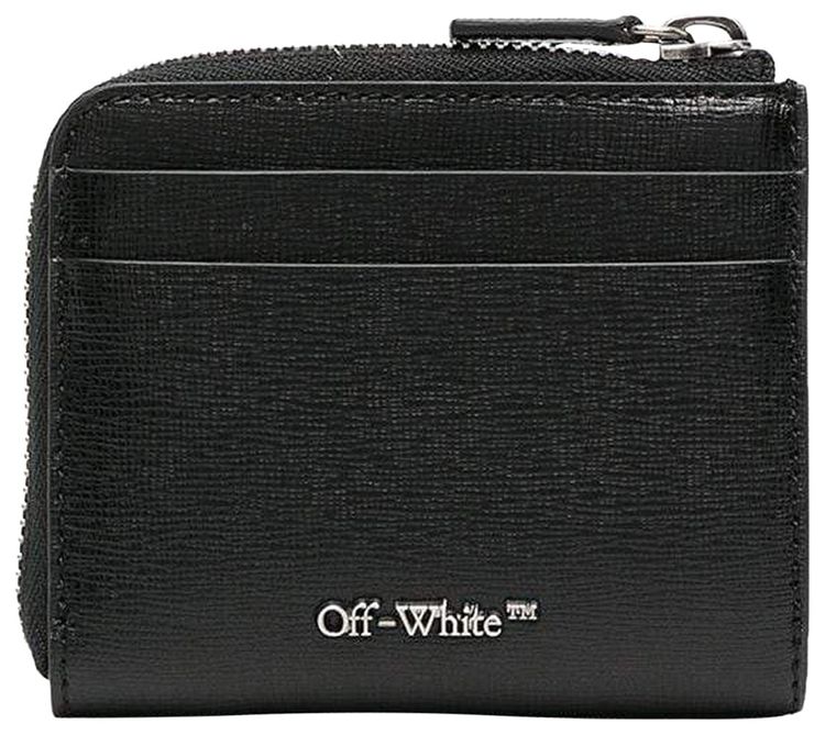 Off White Diag Wallet BlackWhite
