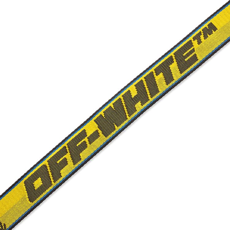 Off White Hybrid Industrial Belt YellowBlack