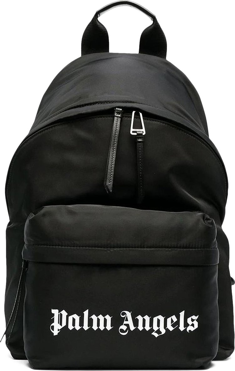 Palm Angels Essential Small Backpack 'Black/White'