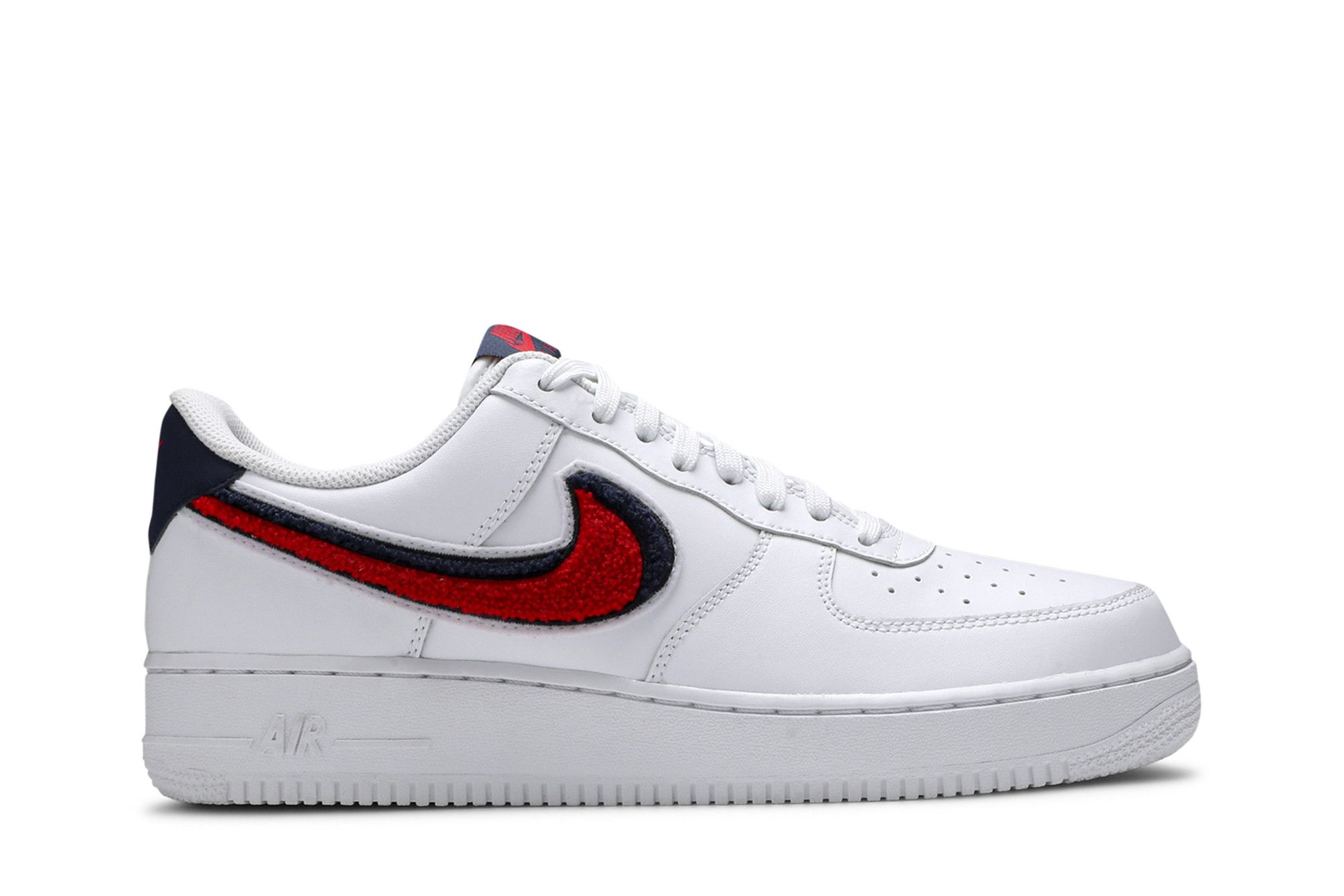 Buy Air Force 1 07 LV8 Chenille Swoosh 823511 106 GOAT