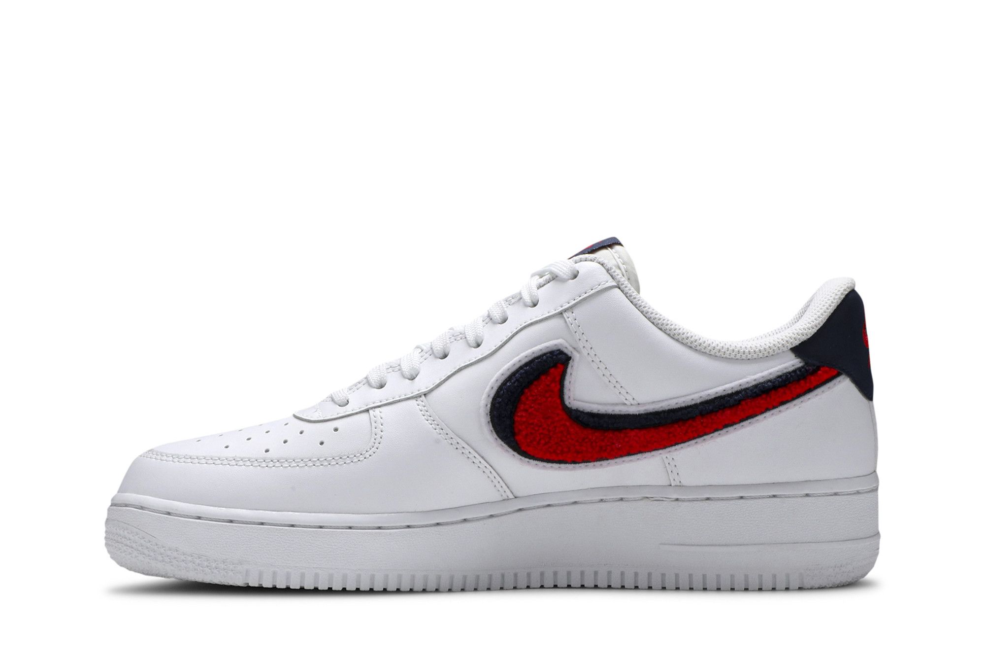 Buy Air Force 1 07 LV8 Chenille Swoosh 823511 106 GOAT