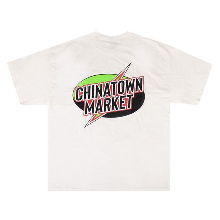 Chinatown Market Lightning T Shirt White