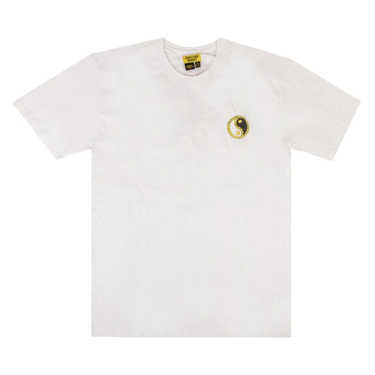 Chinatown Market Smiley Peace T Shirt White