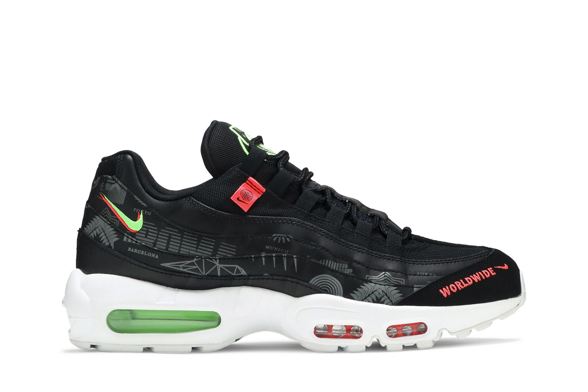 Buy Air Max 95 'Worldwide - Black' - CQ9743 001 | GOAT