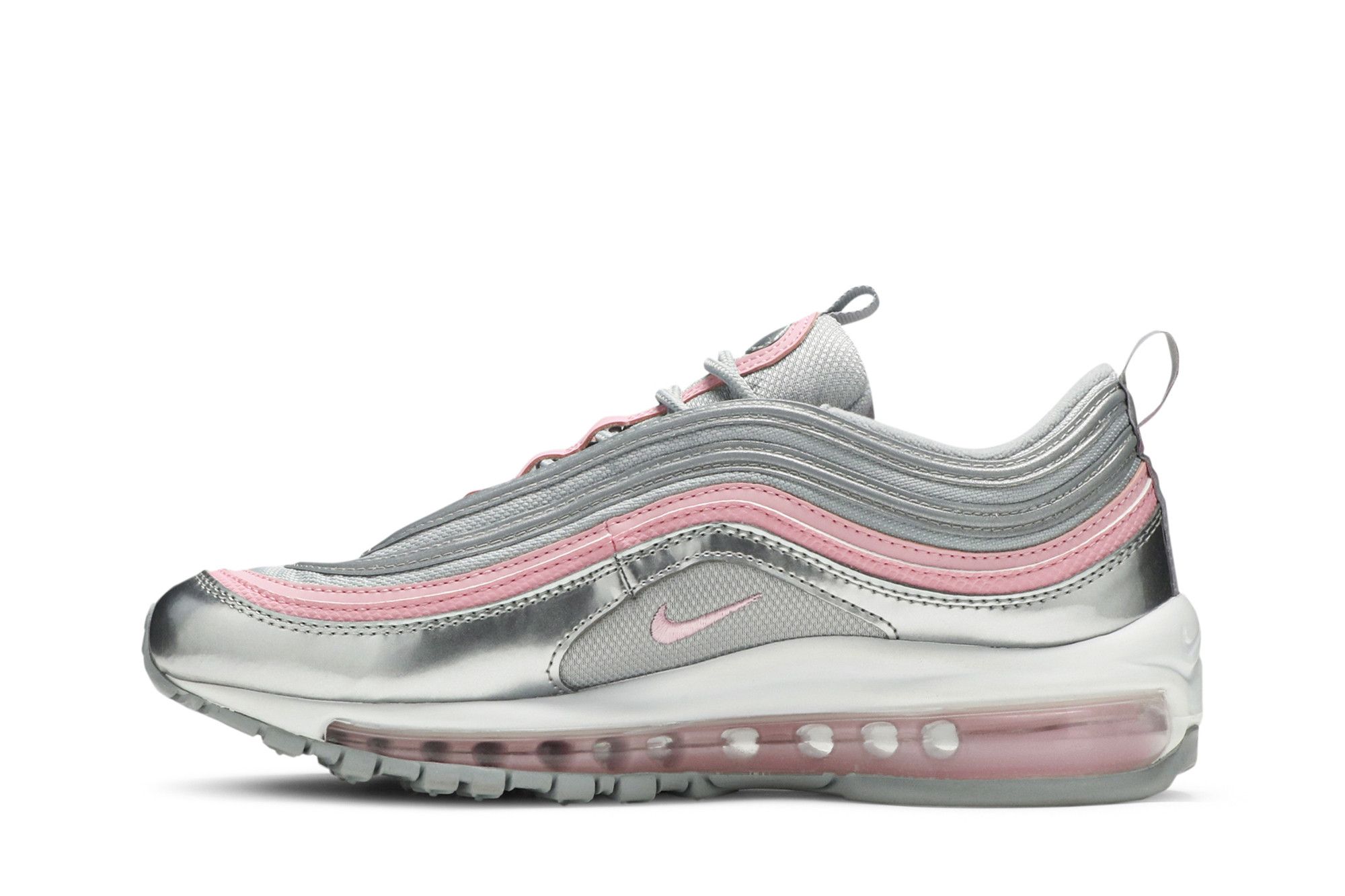 Size 4.0 Air Max 97 GS Pink Silver