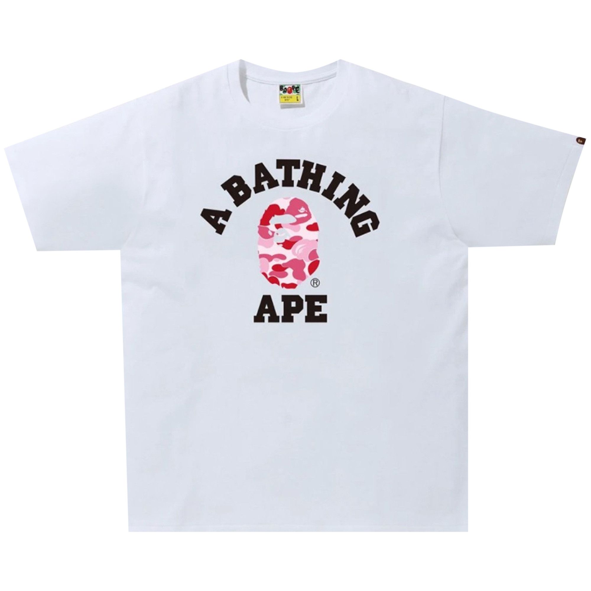 Bape pink shirt shop