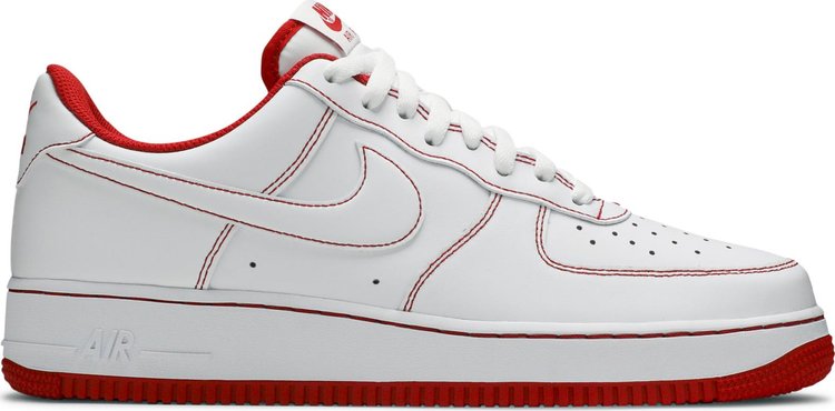 Air Force 1 '07 'Contrast Stitch - White University Red'