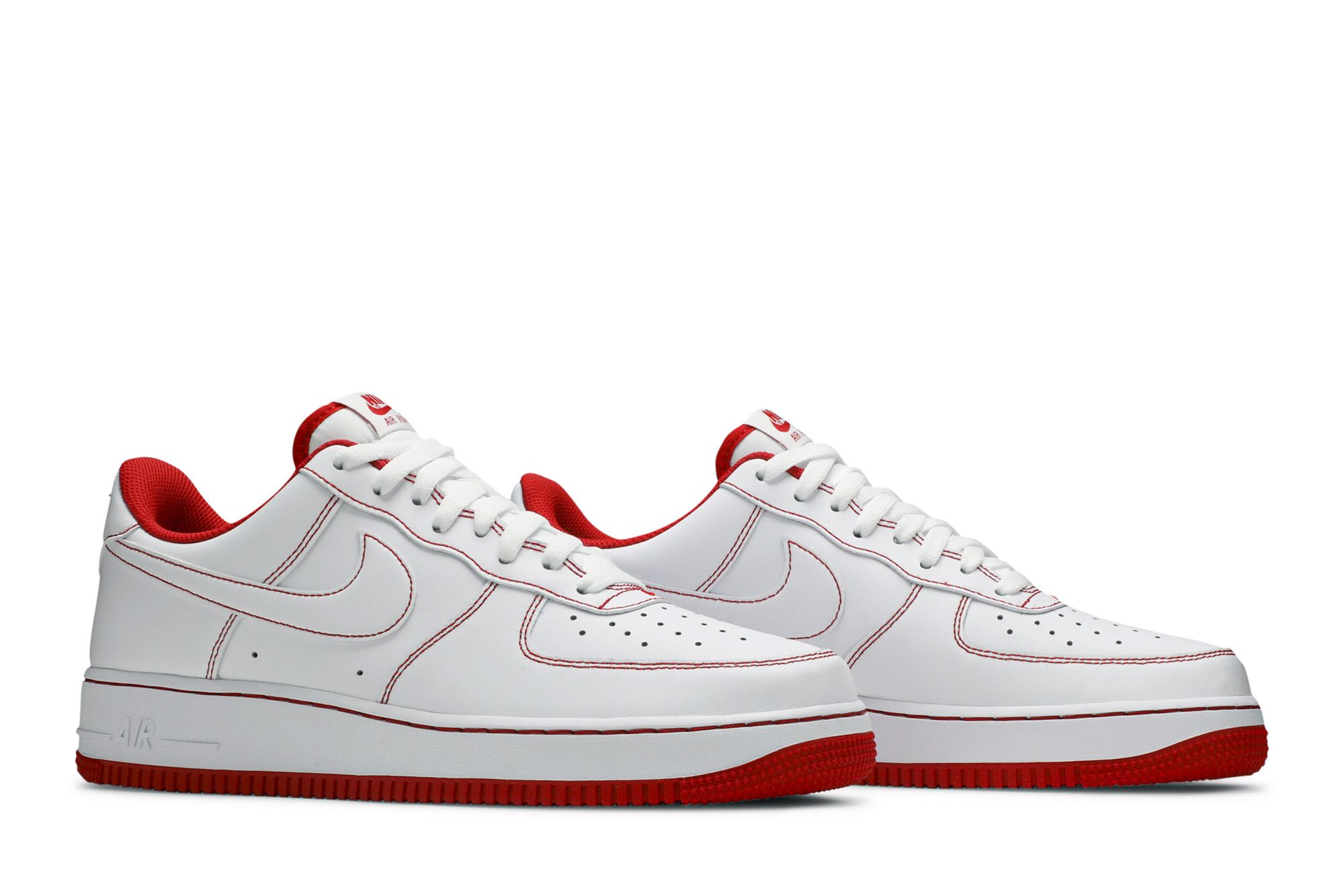 af1 red stitch