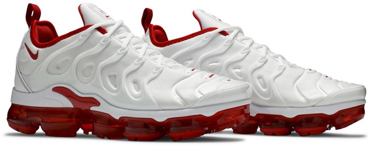 Nike Air VaporMax Plus White University Red