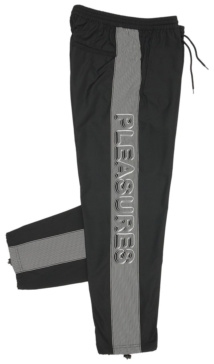 Pleasures Decline Nylon Track Pant Black