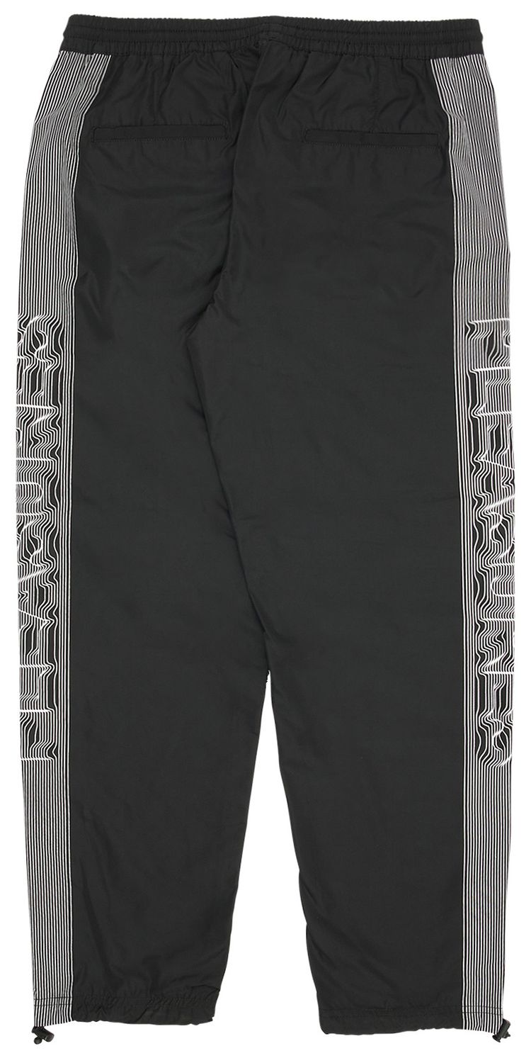 Pleasures Decline Nylon Track Pant Black