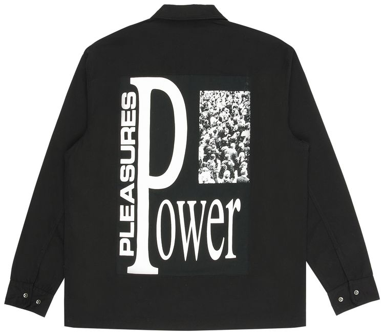Pleasures Power Gas Station Jacket Black
