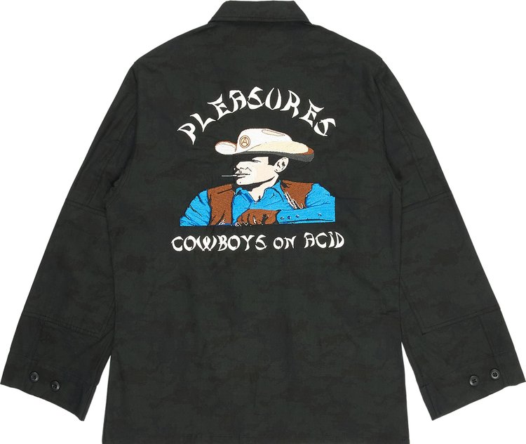 Pleasures Rhythm BDU Jacket Black