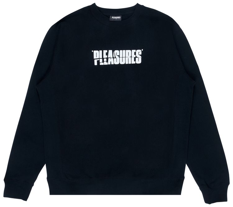 Pleasures Stress Jazz Premium Crewneck Black