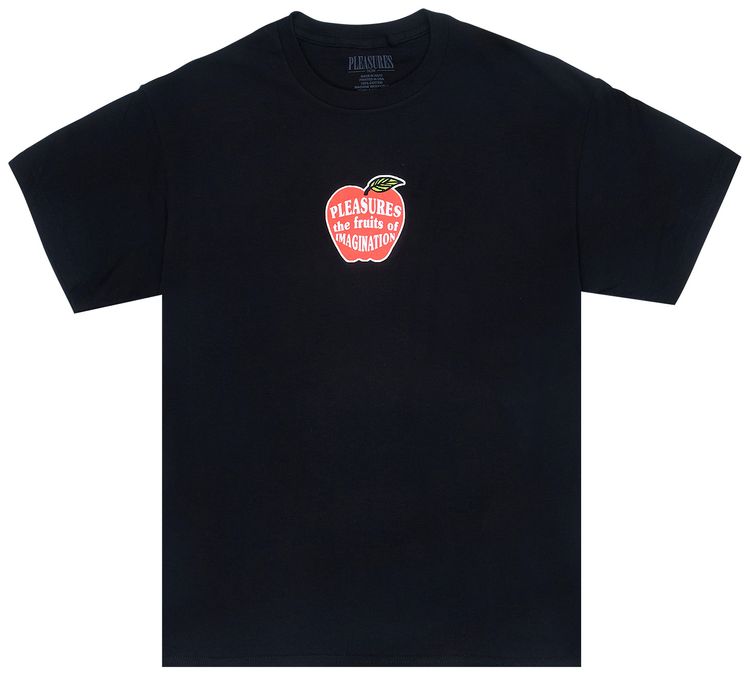Pleasures Imagination T Shirt Black