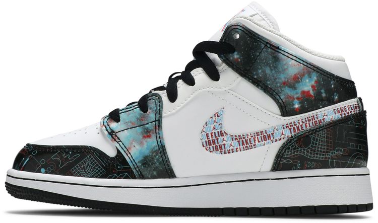 Air Jordan 1 Mid SE GS Take Flight