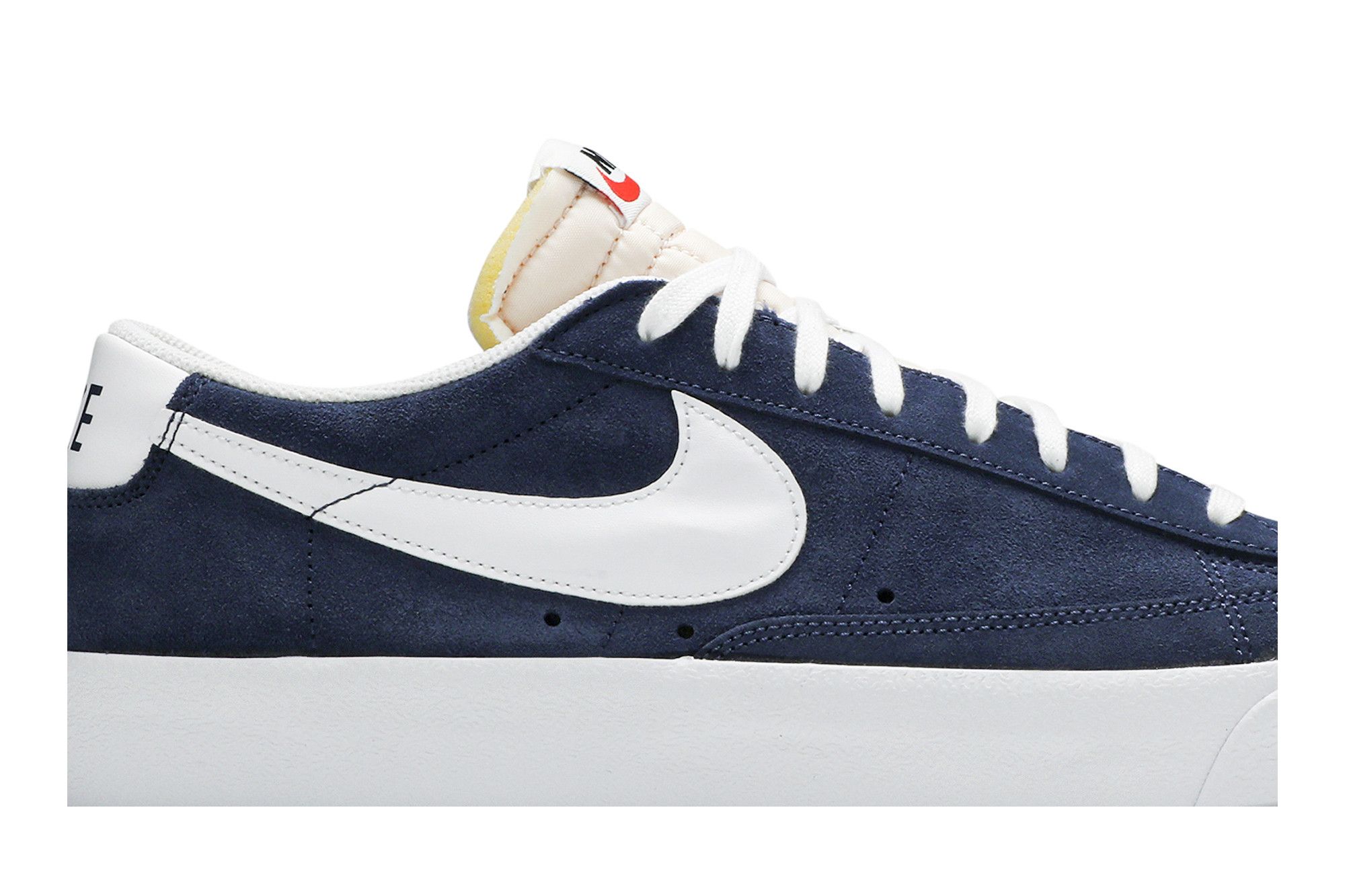 Blazer vintage suede low blue 2025