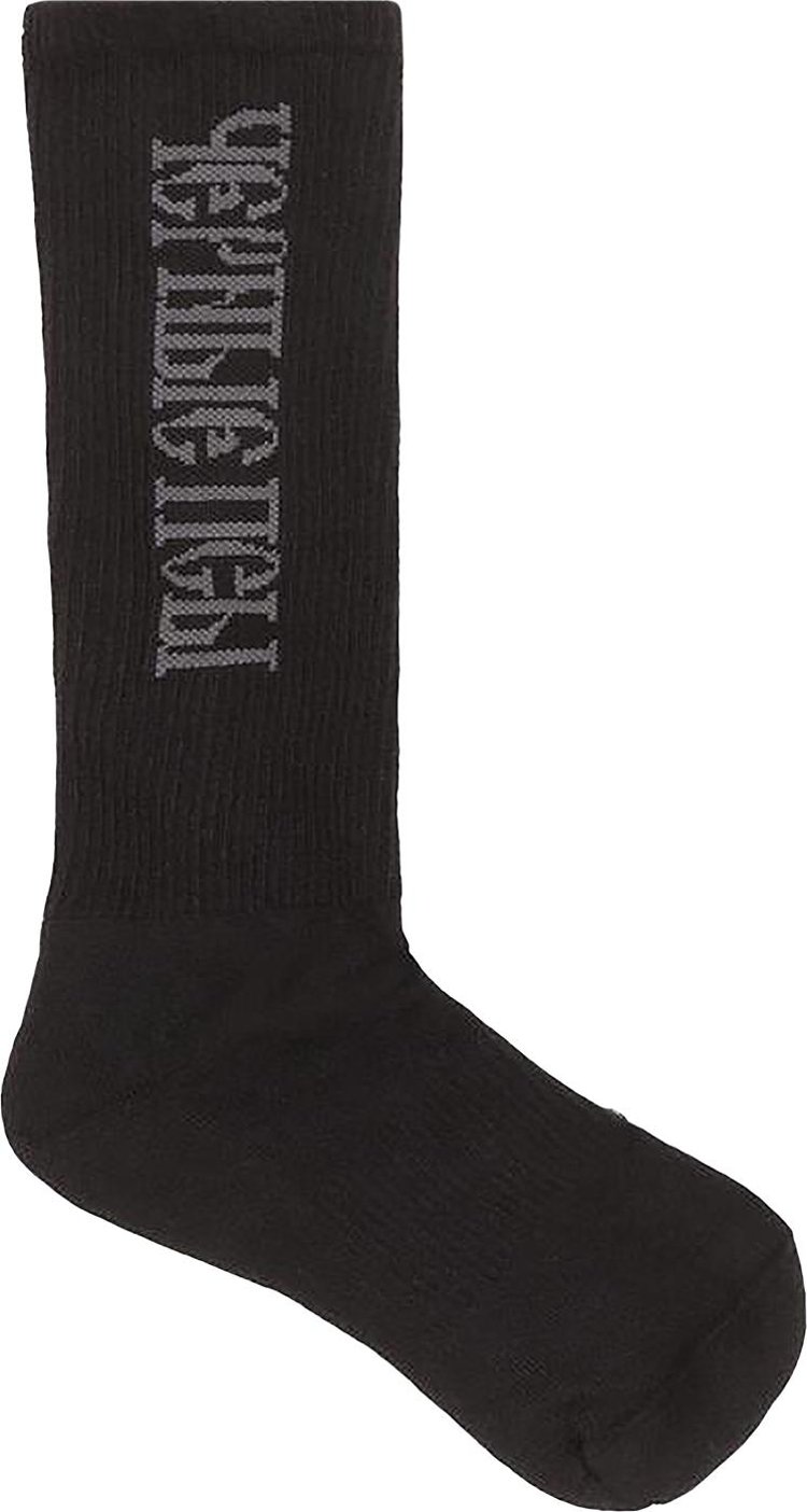 YZY Gosha Black Dogs Sock BlackGrey