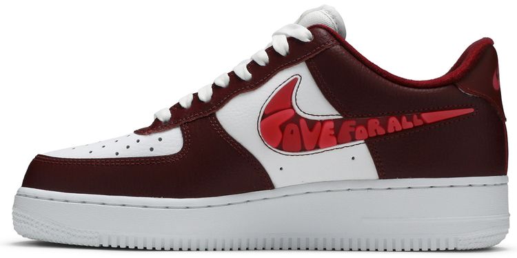 Nike Wmns Air Force 1 07 SE Love For All   Team Red
