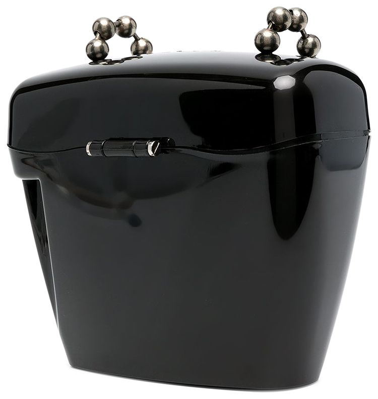 Palm Angels Mini Padlock Bag BlackWhite