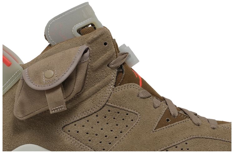 Travis Scott x Air Jordan 6 Retro British Khaki Sample