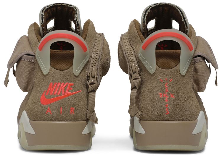 Travis Scott x Air Jordan 6 Retro British Khaki Sample