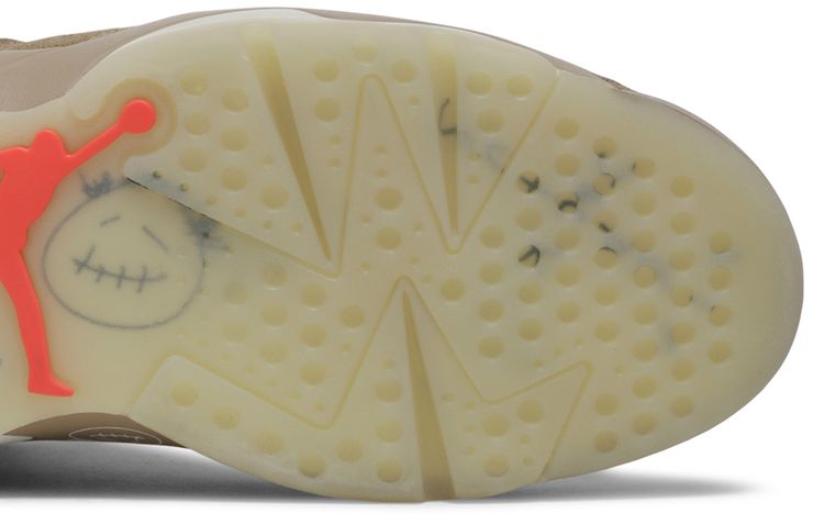 Travis Scott x Air Jordan 6 Retro British Khaki Sample