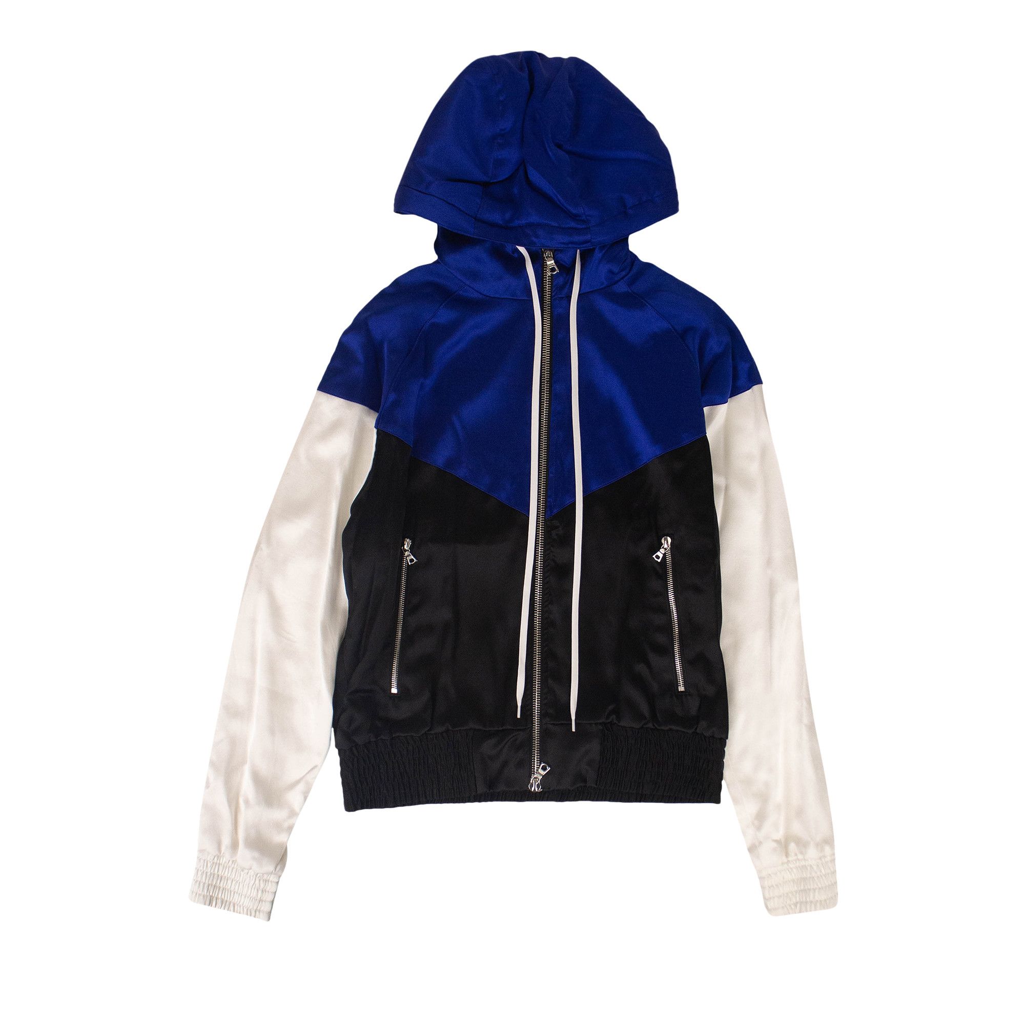 Silk zip up jacket hot sale