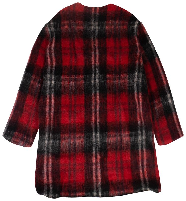 Amiri Mohair Cardigan Red