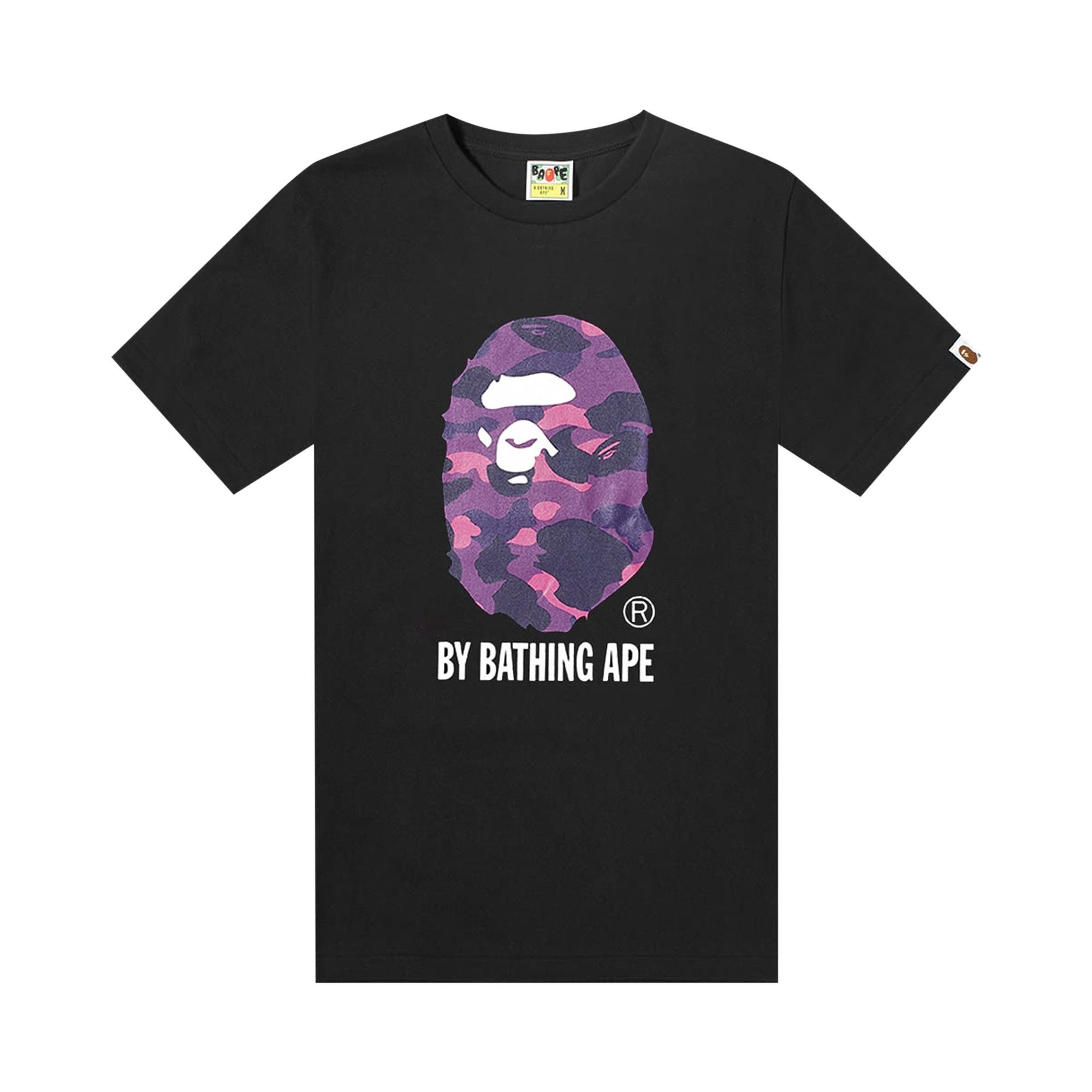 Black and purple bape shirt store
