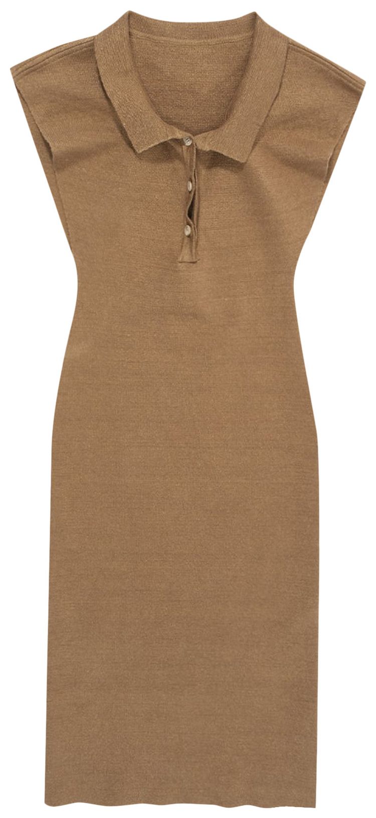 Jacquemus La Robe Santon Dress Dark Beige