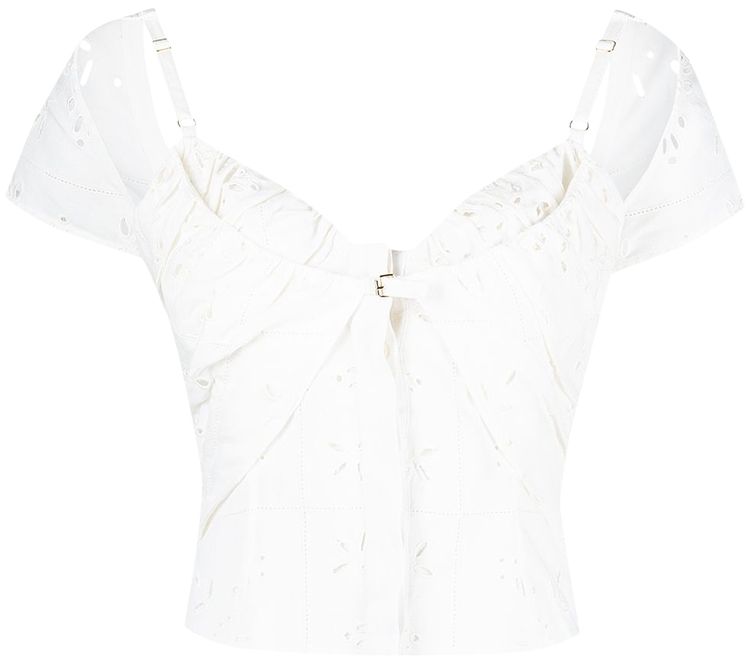 Jacquemus Le Haut Tovallo Top Ecru