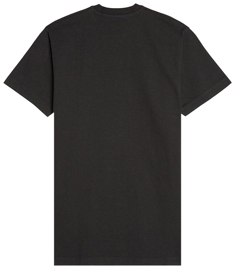 Acne Studios Logo T Shirt Dress Black