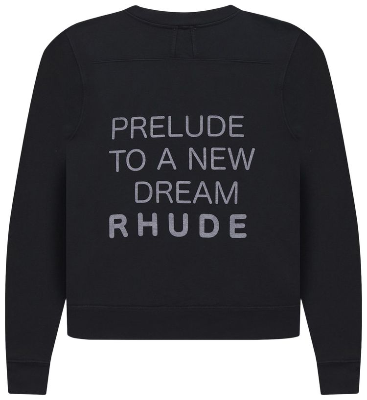 Rhude Dreamers Crewneck Black