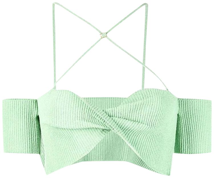 Jacquemus Le Haut Soleil Top Green