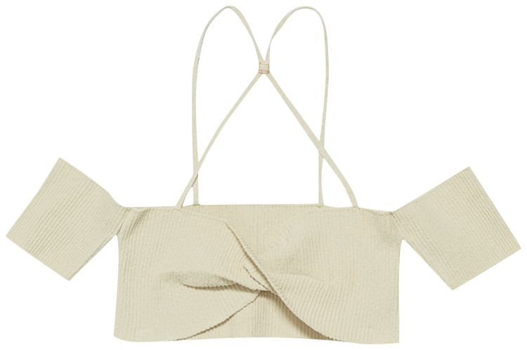 Jacquemus Le Haut Soleil Top Beige