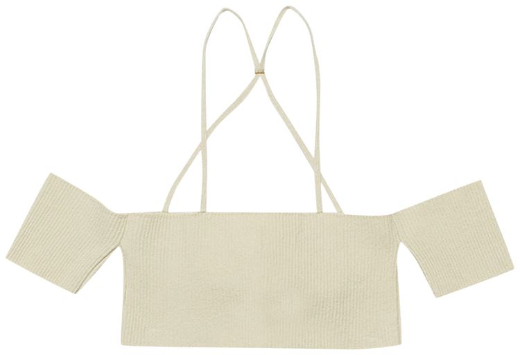 Jacquemus Le Haut Soleil Top Beige