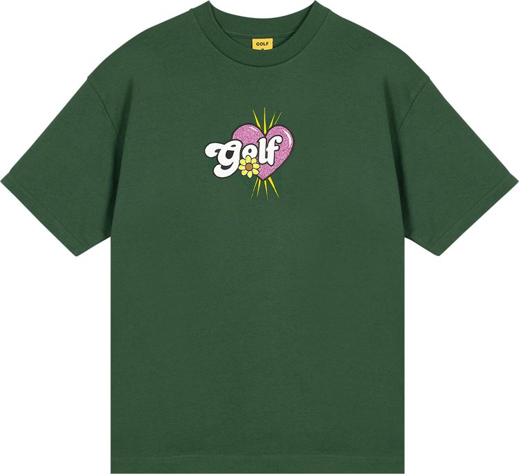 GOLF WANG Romeo Glitter Tee Green