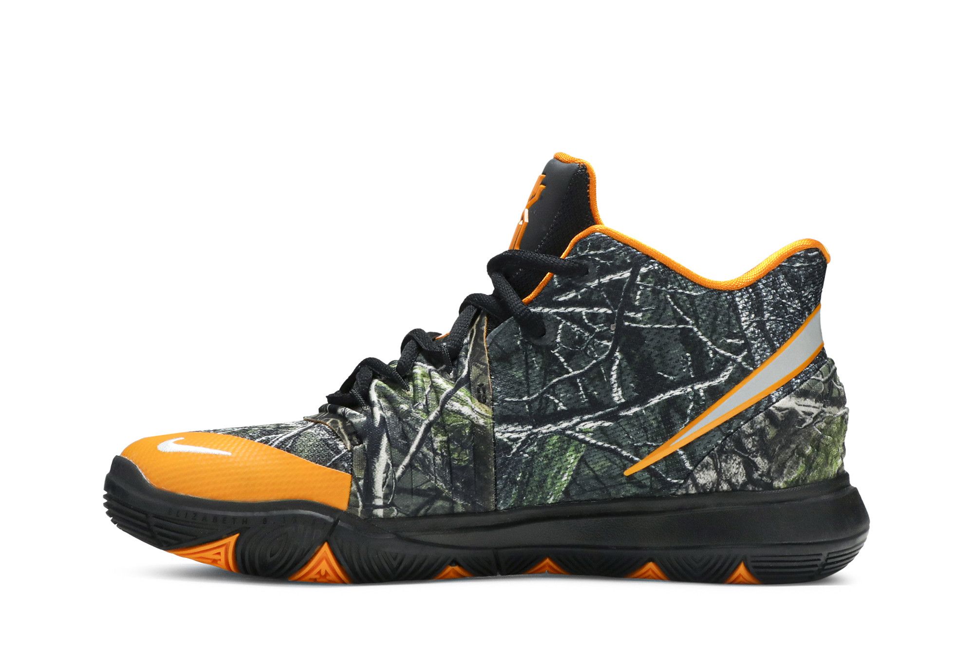 Kyrie 5 black and orange online